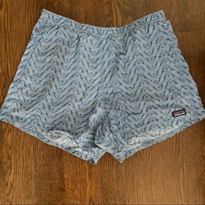 Patagonia Baggies - Blue Print, Medium